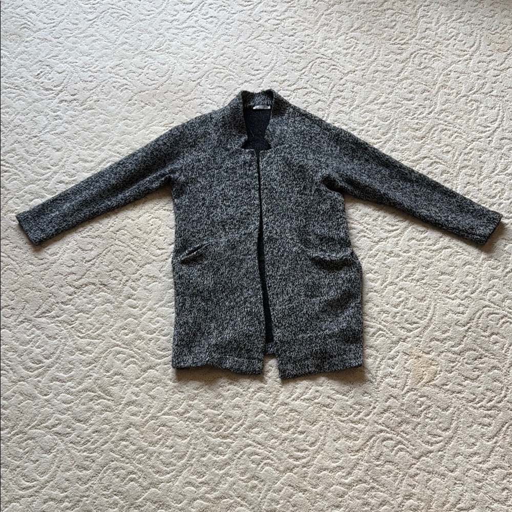 Zara Gray Teddy Jacket Cozy and Stylish